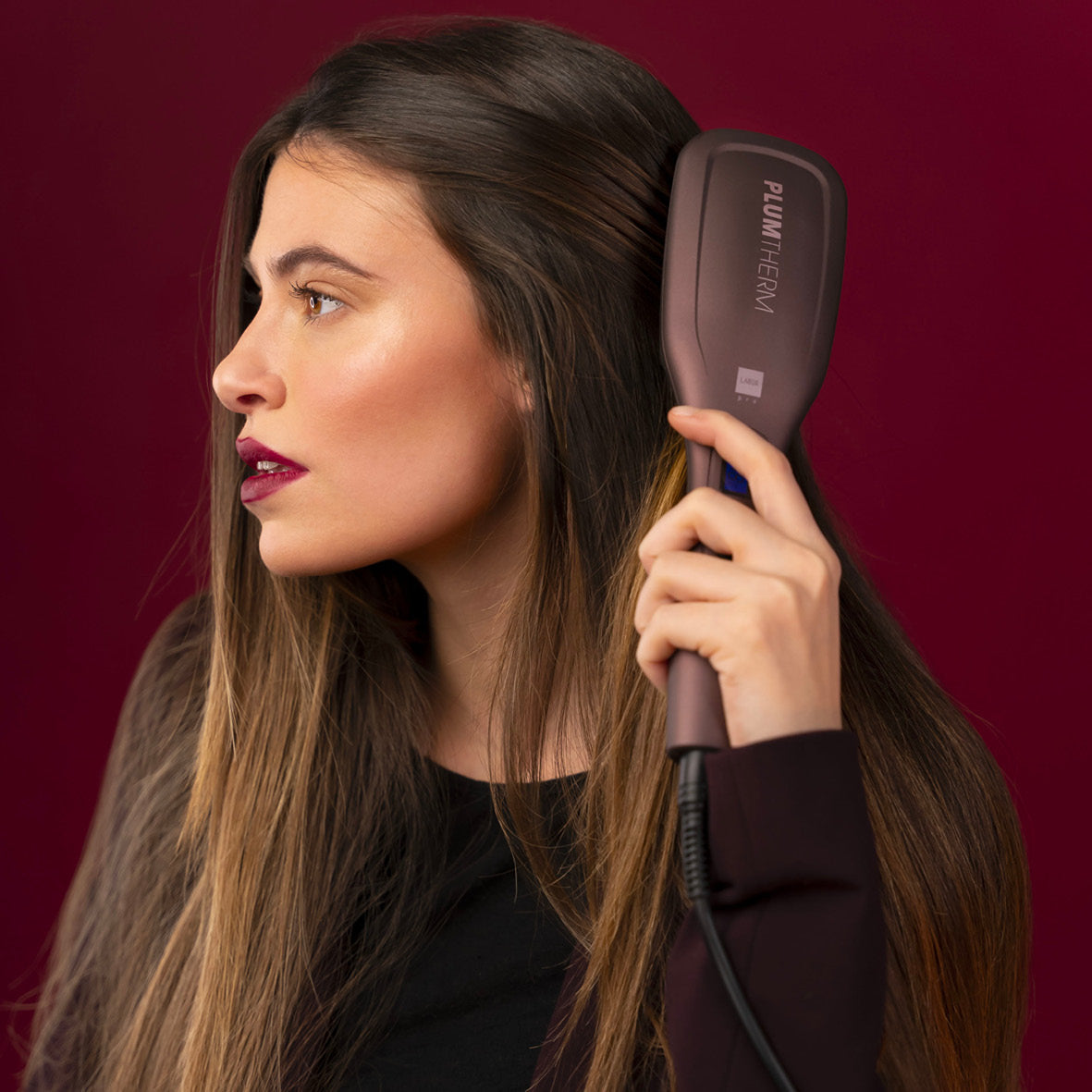 Lämpösuoristusharja kampaamoon