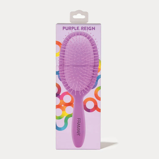 FRAMAR Detangle Brush -hiusharja, Purple Reign