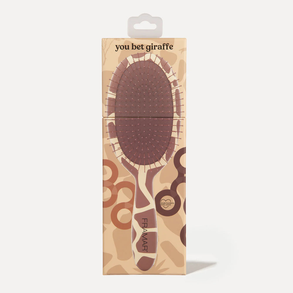 FRAMAR Detangle Brush -hiusharja, You Bet Giraffe