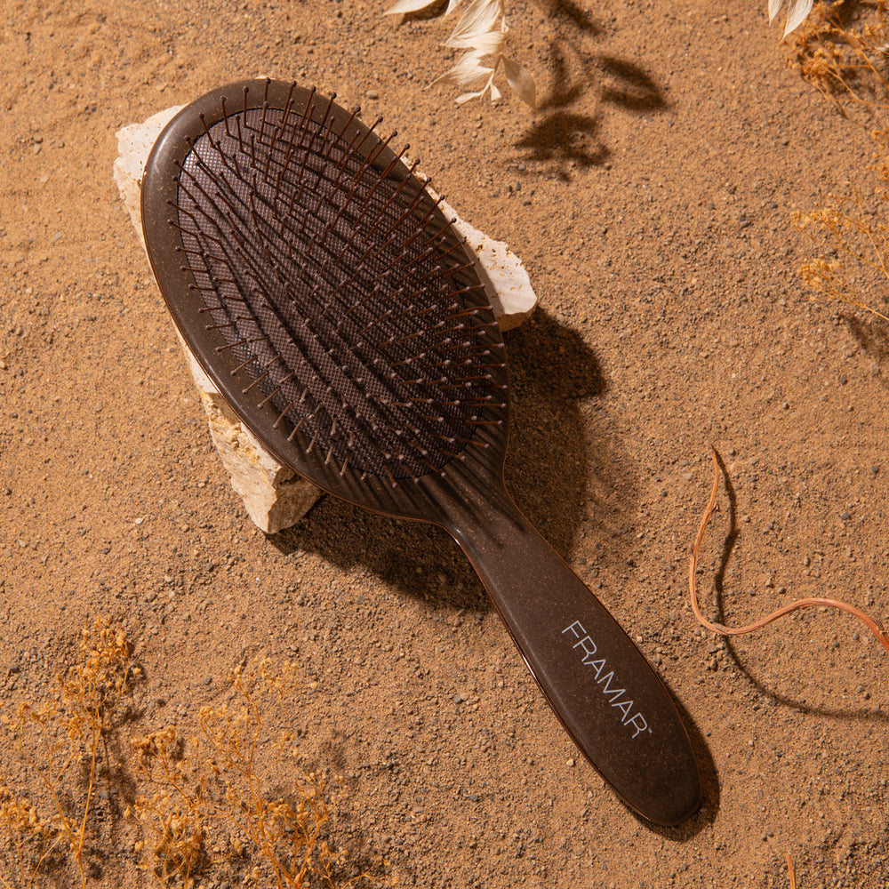 
                      
                        FRAMAR Detangle Brush -hiusharja, Terra - Earth
                      
                    