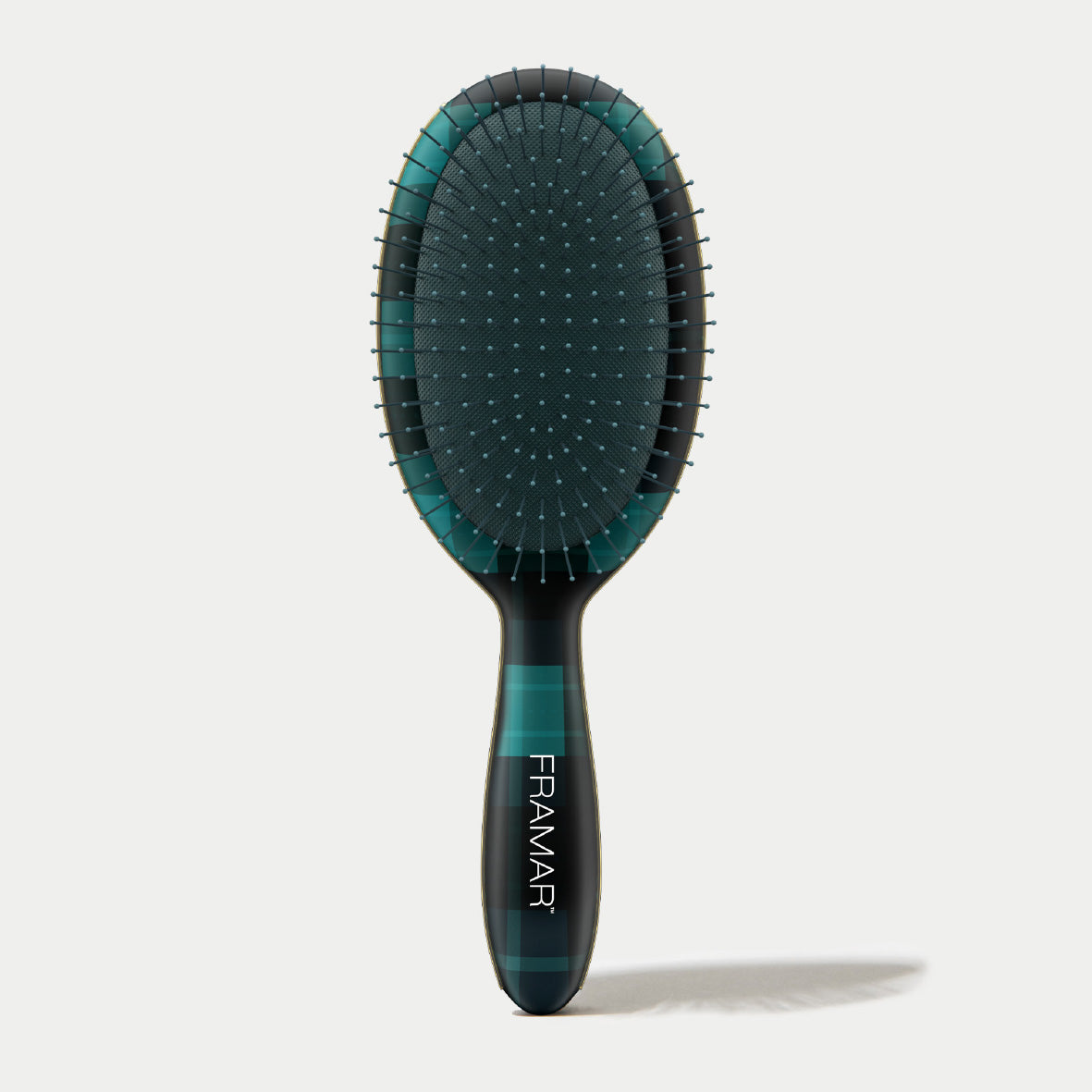 FRAMAR Detangle Brush -hiusharja, Plaid Hair Day - Blair