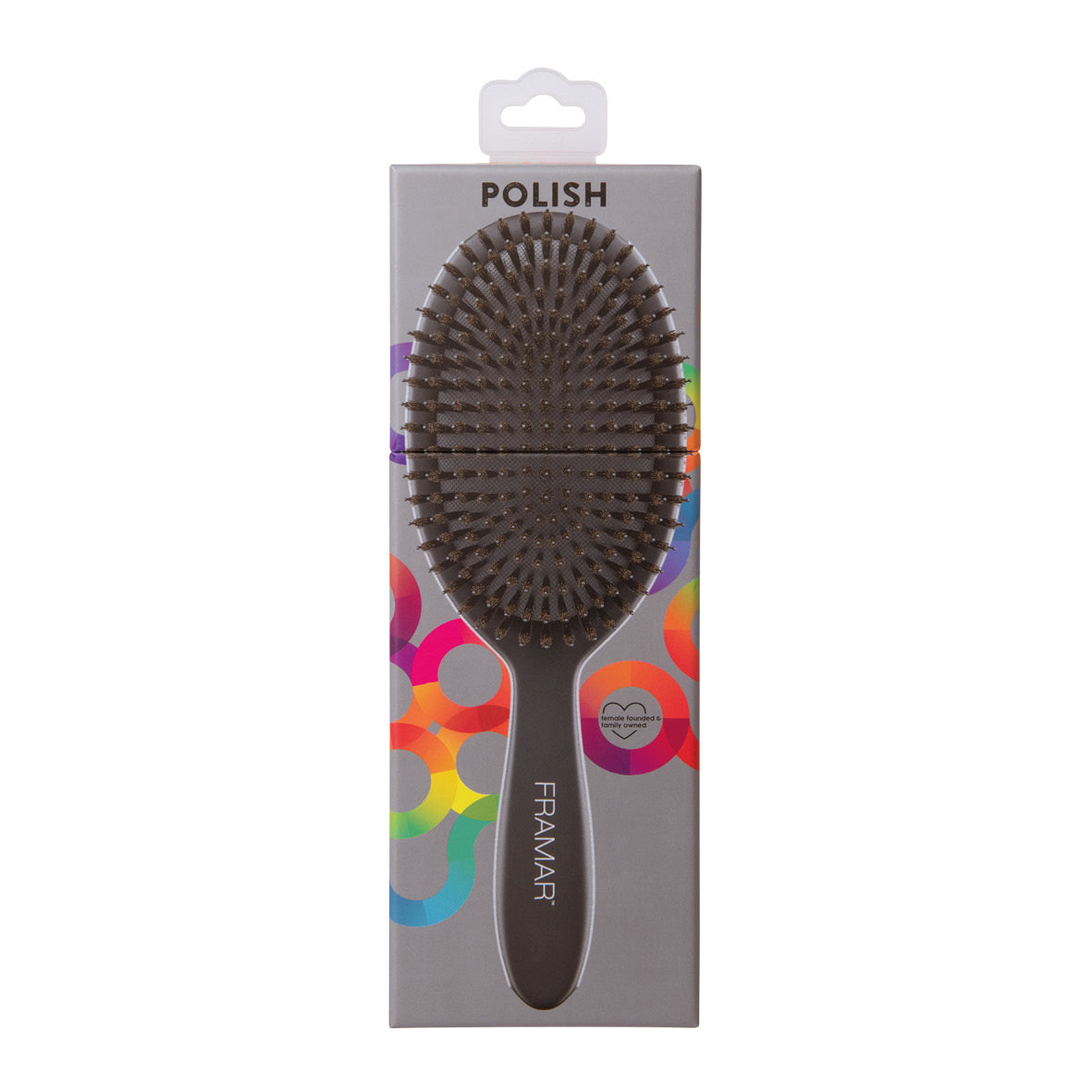 FRAMAR Polish Brush -viimeistelyharja, Black