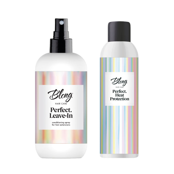 BLONG Perfect. Hair Care Leave-in + Heat Protect Duo 3 kpl - KAMPANJA 11/24