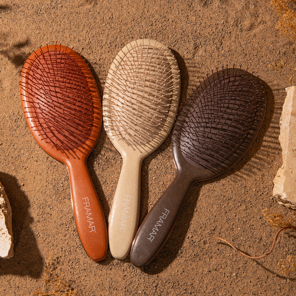 
                      
                        FRAMAR Detangle Brush -hiusharja, Terra - Clay
                      
                    