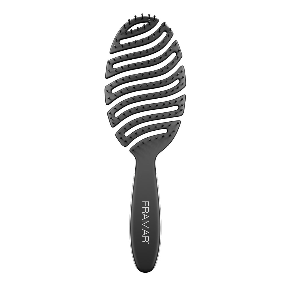 FRAMAR Flex Brush -föönausharja, Black