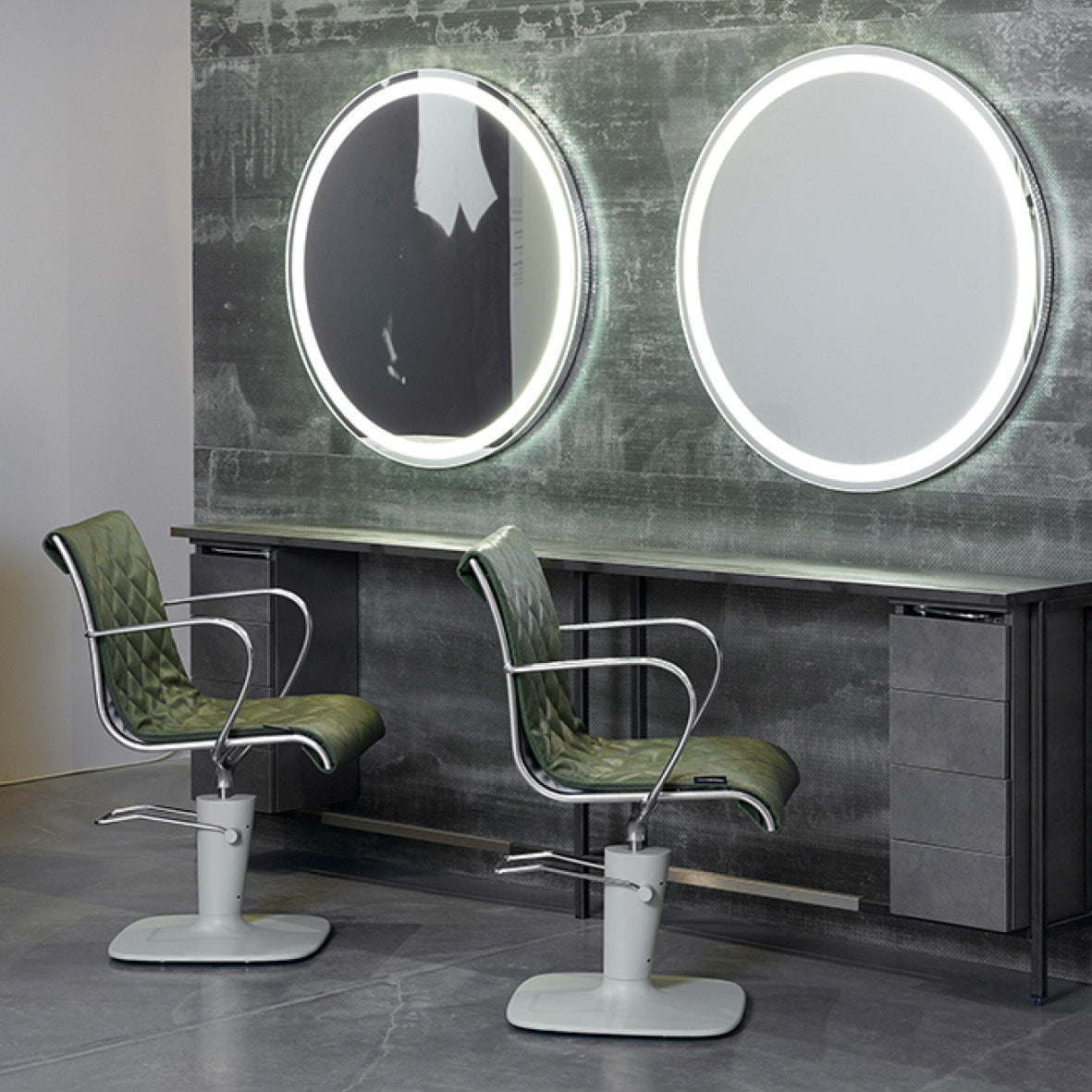 MALETTI - peilipaikan peili, Minimal Oblò