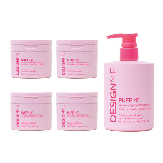 DESIGNME Puff.ME Volumizing Treatment Whip, 4+1 - KAMPANJA 01/25