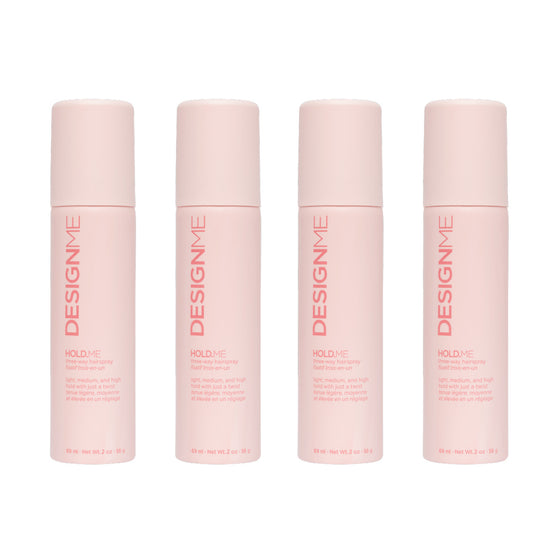 DESIGN.ME Hold.ME Three-Way Hairspray 69 ml 4 kpl - KAMPANJA 11/24