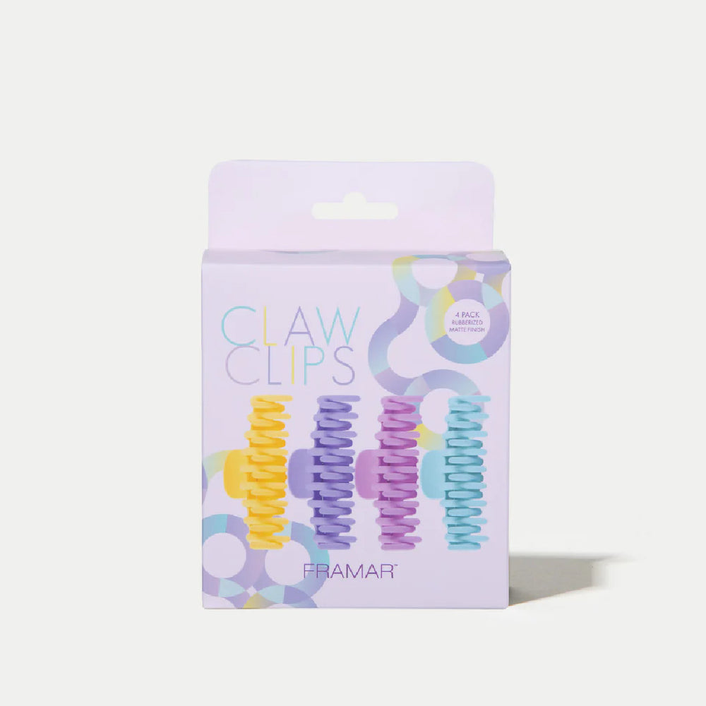 
                      
                        FRAMAR Claw Clips - Pastel, 4 kpl/pkt
                      
                    
