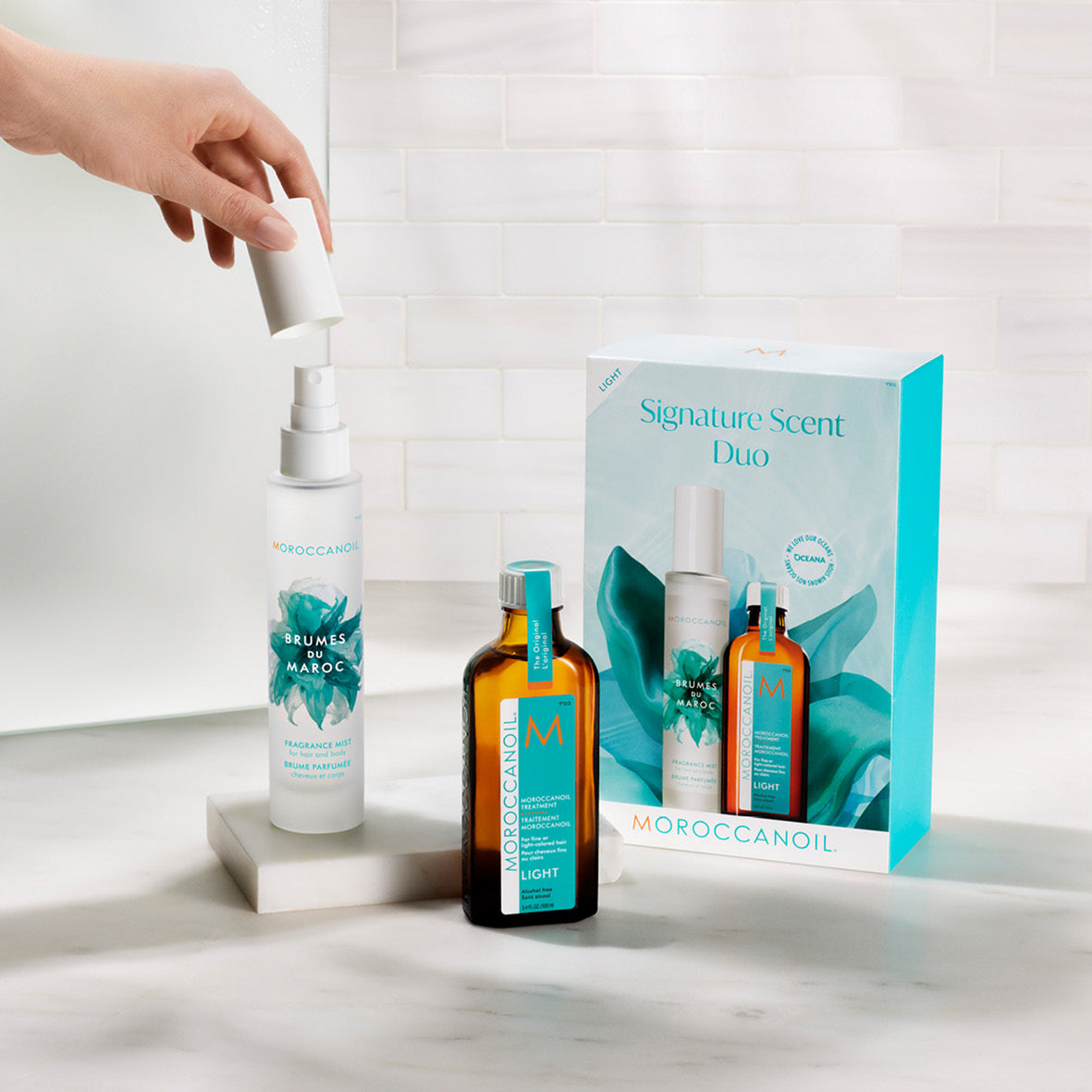 Moroccan oil offers signature scent duo