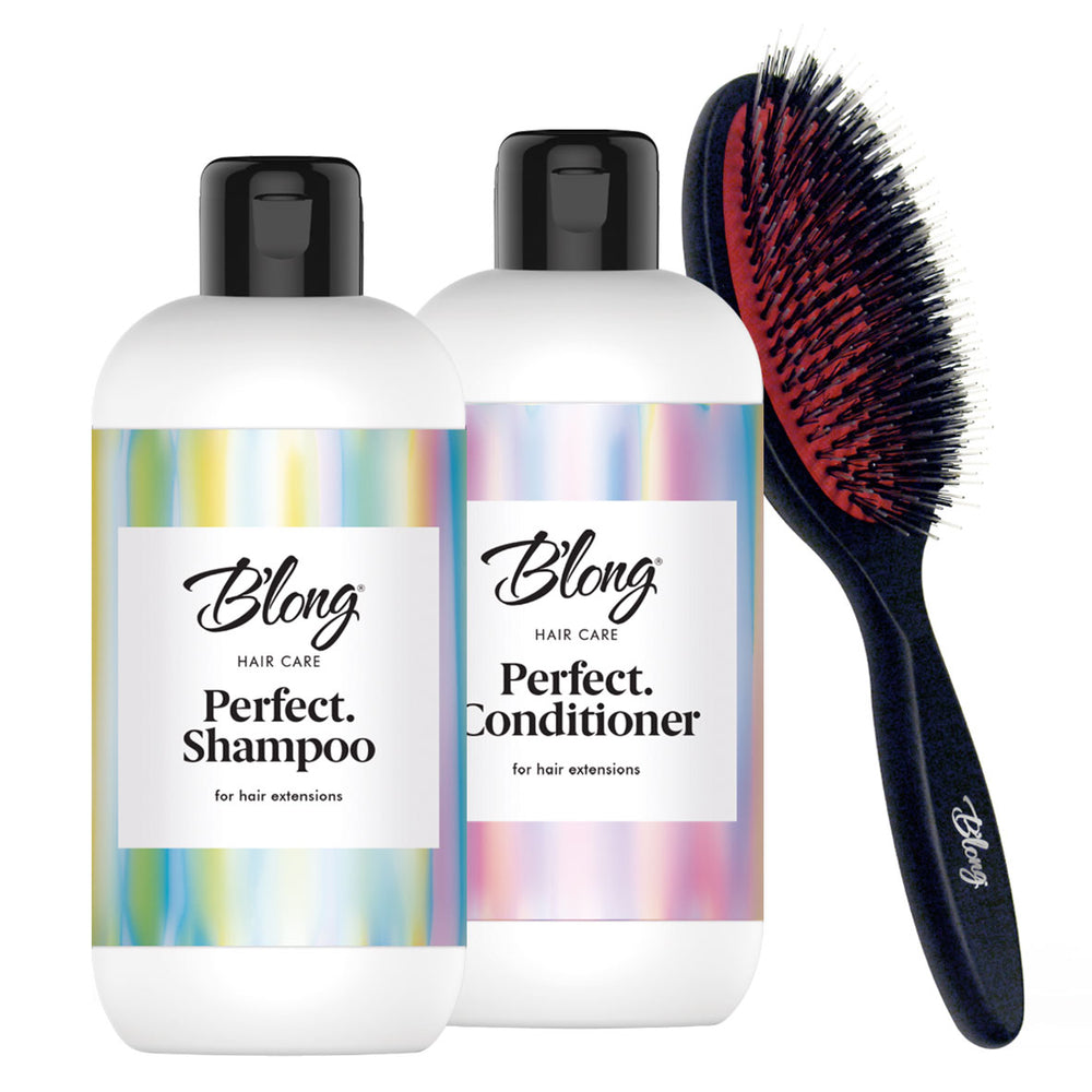 BLONG HAIR CARE pidennyshiusten hoitopaketti