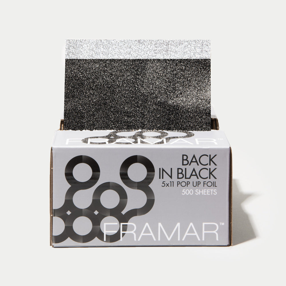 FRAMAR 5x11 Pop Up -foliolappu, Black (500 kpl)