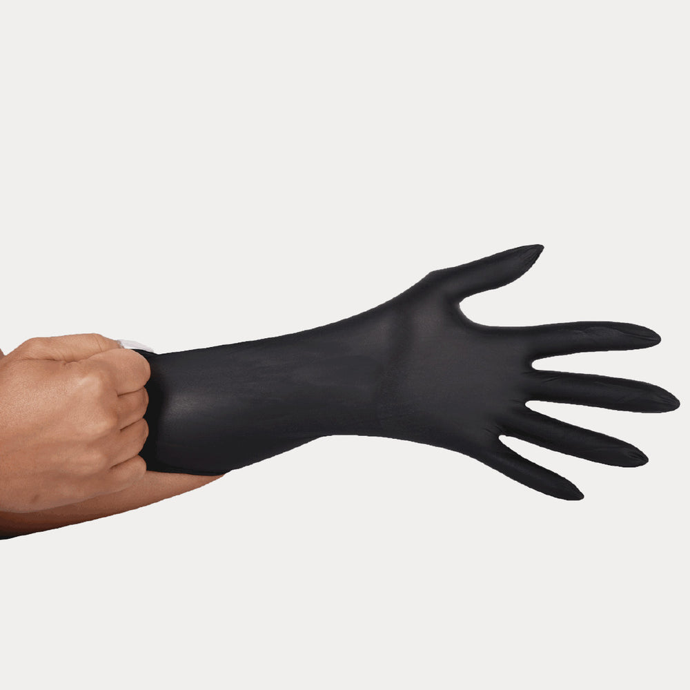 FRAMAR Midnight Mitts - Nitriilikäsine 100 kpl, S