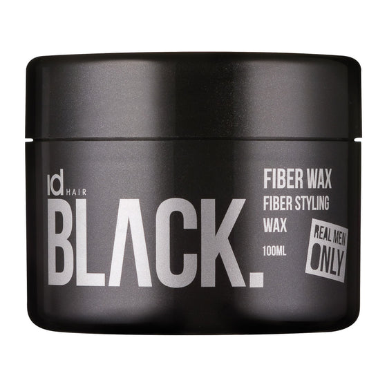 IdHAIR BLACK FIBER WAX - Fiber Styling Wax 100 ml
