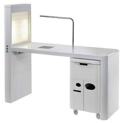 MALETTI Manikyyripöytä, LOVELY 220 V, Sisäänrakennettu LED-lamppu.