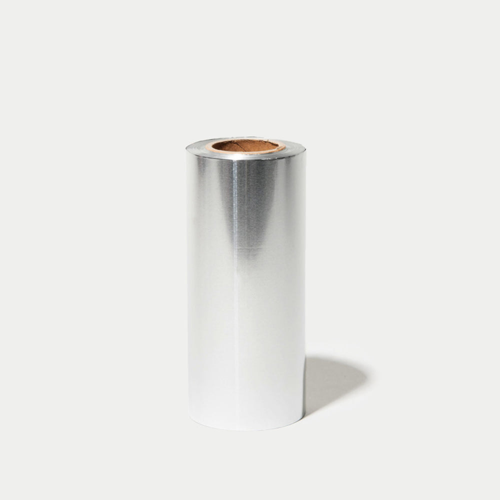 FRAMAR Small Roll -Sileä Foliorulla, 12,7 cm x 97,5 m, Hopea