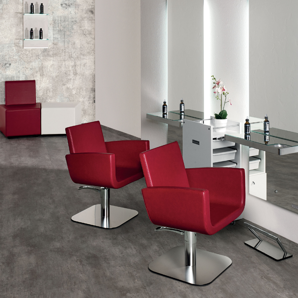 
                      
                        SALON AMBIENCE Kampaamotuoli, YOU neliöjalalla
                      
                    
