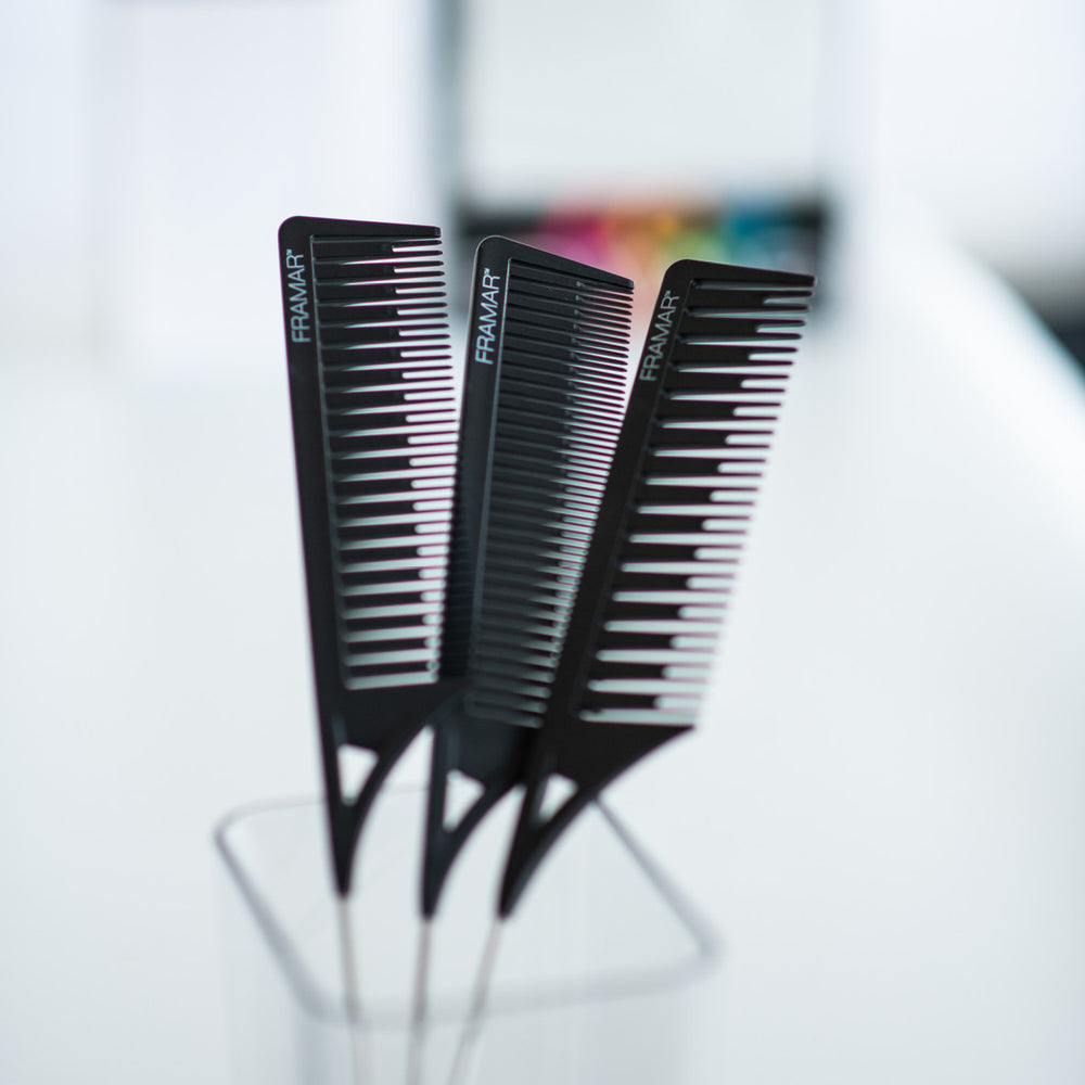 
                      
                        FRAMAR Dreamweaver Comb Black, piikkikampa (3 kpl)
                      
                    